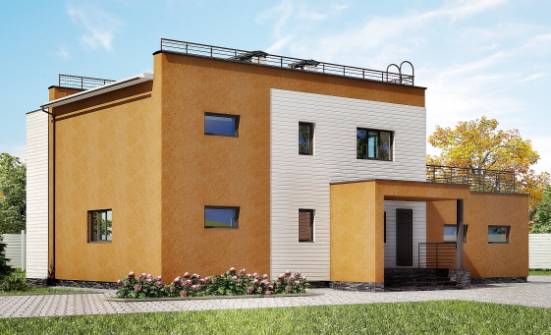 180-012-П Проект двухэтажного дома, гараж, классический загородный дом из кирпича Калач-на-Дону | Проекты домов от House Expert