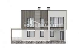 150-017-П Проект двухэтажного дома, красивый домик из бризолита Урюпинск, House Expert