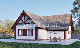 145-002-Л Проект гаража из бризолита Михайловка, House Expert