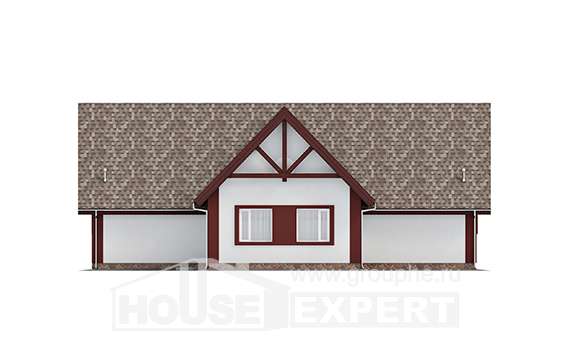 145-002-Л Проект гаража из теплоблока Камышин, House Expert