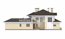 375-002-Л Проект двухэтажного дома, гараж, просторный дом из кирпича Фролово, House Expert